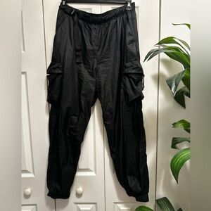 Nike Black Cargo Joggers with Utility Pockets